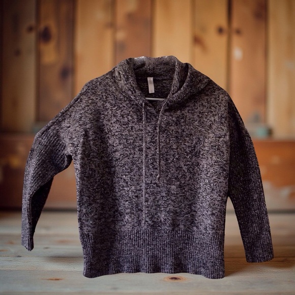 GapBody | Hooded Sweater | Heathered Pullover | XS | Athleisure - Picture 11 of 14